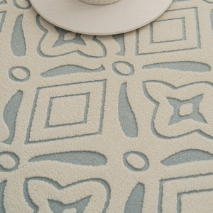 3D Jacquard Geometric Sofa Cover, High Stretch Soft Polar Fleece Slipcover for Couch