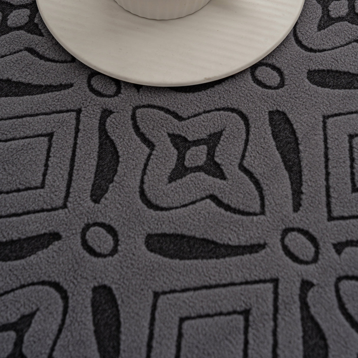 3D Jacquard Geometric Sofa Cover, High Stretch Soft Polar Fleece Slipcover for Couch