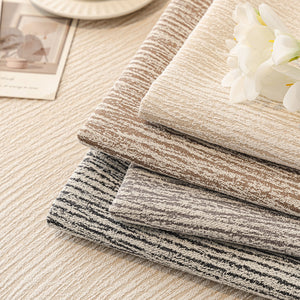 Soft Chenille Sectional Sofa Cover with Pom Pom Trim – Non-Slip Couch Protector