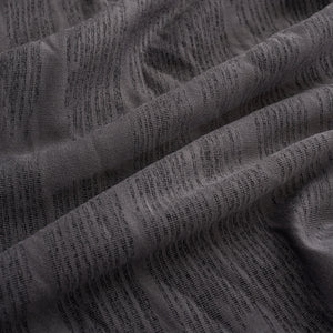 Plush Fleece Stretch Sofa Cover, Super Soft Textured Geometric Couch Slipcover