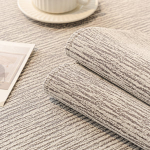 Soft Chenille Sectional Sofa Cover with Pom Pom Trim – Non-Slip Couch Protector