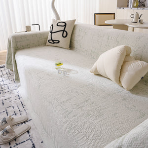 Modern Light Luxury Silky Smooth Couch Throw Protector, Washable Furniture Protector