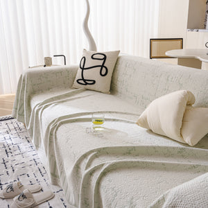 Modern Light Luxury Silky Smooth Couch Throw Protector, Washable Furniture Protector