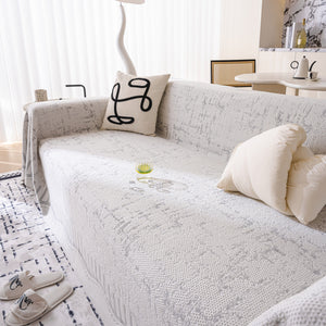 Modern Light Luxury Silky Smooth Couch Throw Protector, Washable Furniture Protector
