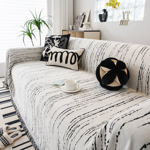 Slip Covers for Sofas, Sofa Throw Cover Soft Chenille Sofa Bed Cover, L Shaped Sectional Couch Covers