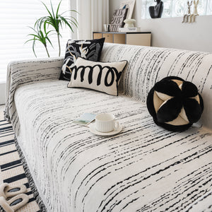 Slip Covers for Sofas, Sofa Throw Cover Soft Chenille Sofa Bed Cover, L Shaped Sectional Couch Covers