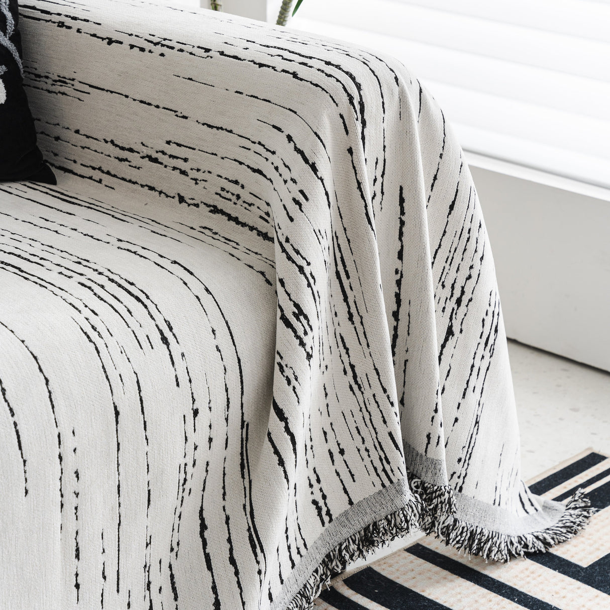 Slip Covers for Sofas, Sofa Throw Cover Soft Chenille Sofa Bed Cover, L Shaped Sectional Couch Covers