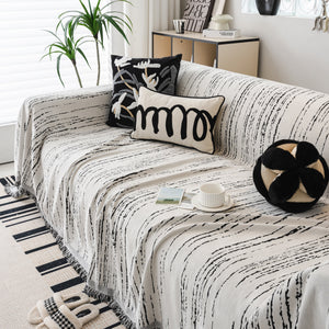 Slip Covers for Sofas, Sofa Throw Cover Soft Chenille Sofa Bed Cover, L Shaped Sectional Couch Covers