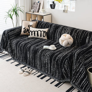 Slip Covers for Sofas, Sofa Throw Cover Soft Chenille Sofa Bed Cover, L Shaped Sectional Couch Covers