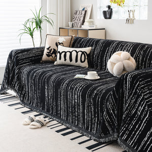 Slip Covers for Sofas, Sofa Throw Cover Soft Chenille Sofa Bed Cover, L Shaped Sectional Couch Covers