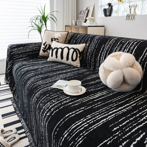 Slip Covers for Sofas, Sofa Throw Cover Soft Chenille Sofa Bed Cover, L Shaped Sectional Couch Covers