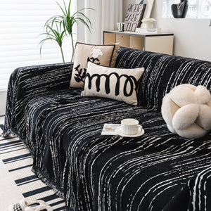 Slip Covers for Sofas, Sofa Throw Cover Soft Chenille Sofa Bed Cover, L Shaped Sectional Couch Covers