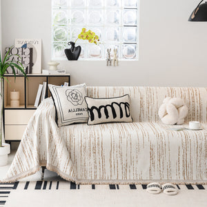 Slip Covers for Sofas, Sofa Throw Cover Soft Chenille Sofa Bed Cover, L Shaped Sectional Couch Covers