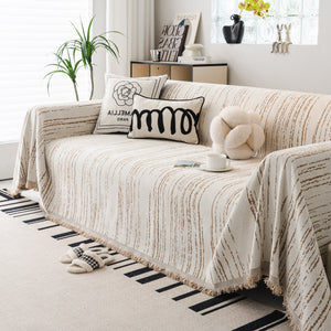 Slip Covers for Sofas, Sofa Throw Cover Soft Chenille Sofa Bed Cover, L Shaped Sectional Couch Covers