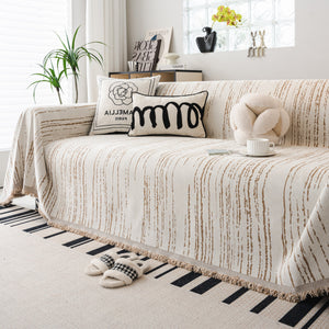 Slip Covers for Sofas, Sofa Throw Cover Soft Chenille Sofa Bed Cover, L Shaped Sectional Couch Covers