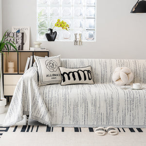 Slip Covers for Sofas, Sofa Throw Cover Soft Chenille Sofa Bed Cover, L Shaped Sectional Couch Covers