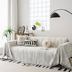 Slip Covers for Sofas, Sofa Throw Cover Soft Chenille Sofa Bed Cover, L Shaped Sectional Couch Covers