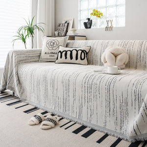 Slip Covers for Sofas, Sofa Throw Cover Soft Chenille Sofa Bed Cover, L Shaped Sectional Couch Covers