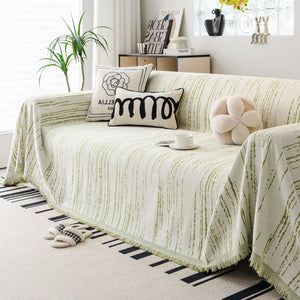 Slip Covers for Sofas, Sofa Throw Cover Soft Chenille Sofa Bed Cover, L Shaped Sectional Couch Covers