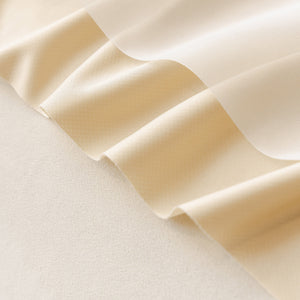 Leaf Jacquard Sofa Cover with Ruffle Skirt – Non-Slip Couch Protector with Sheer Hem