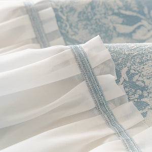 French Chic Style Ruffle Rose Cover Throw for Sofas, Decorative Sectional Covers