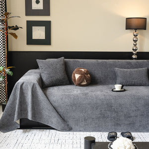 Waterproof Couch Throw Cover for Dogs, Non Slip Slipcover for Leather Fabric Sofa