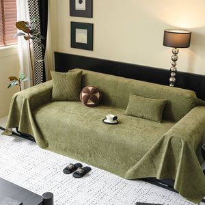 Waterproof Couch Throw Cover for Dogs, Non Slip Slipcover for Leather Fabric Sofa