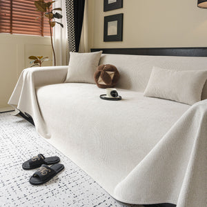 Waterproof Couch Throw Cover for Dogs, Non Slip Slipcover for Leather Fabric Sofa