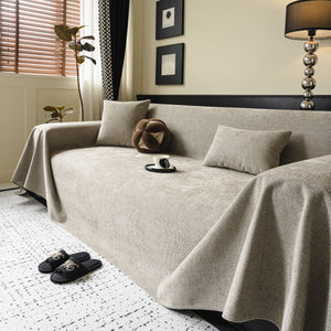 Waterproof Couch Throw Cover for Dogs, Non Slip Slipcover for Leather Fabric Sofa