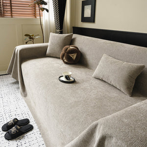 Waterproof Couch Throw Cover for Dogs, Non Slip Slipcover for Leather Fabric Sofa