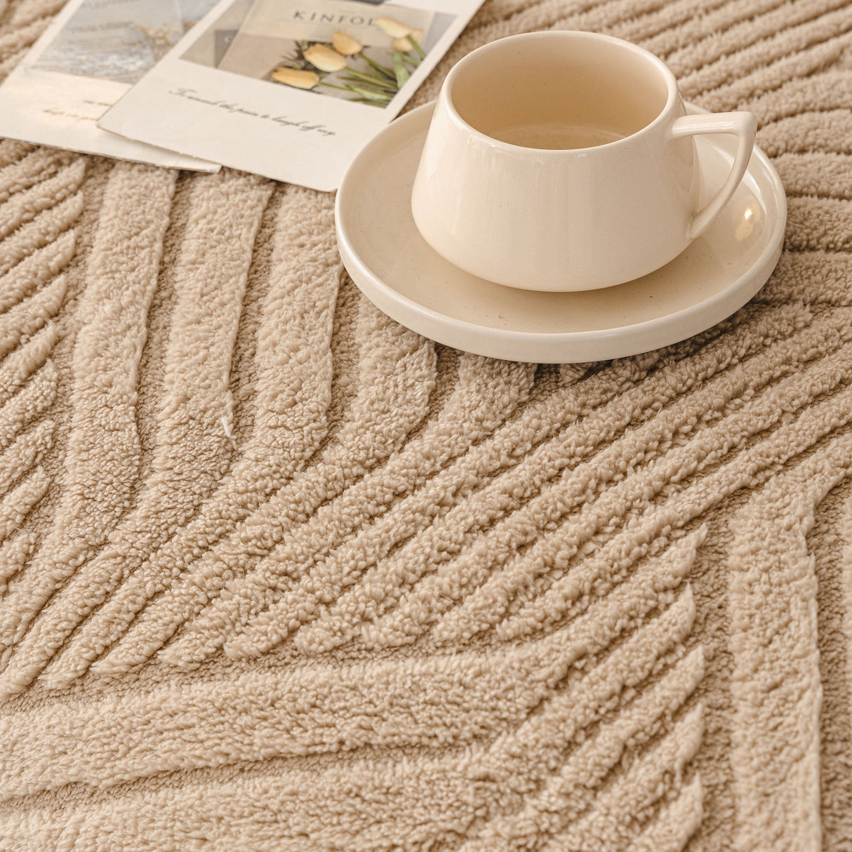 Plush Flannel Fleece Sofa Throw Blanket, Soft & Cozy Furniture Protector for Couch