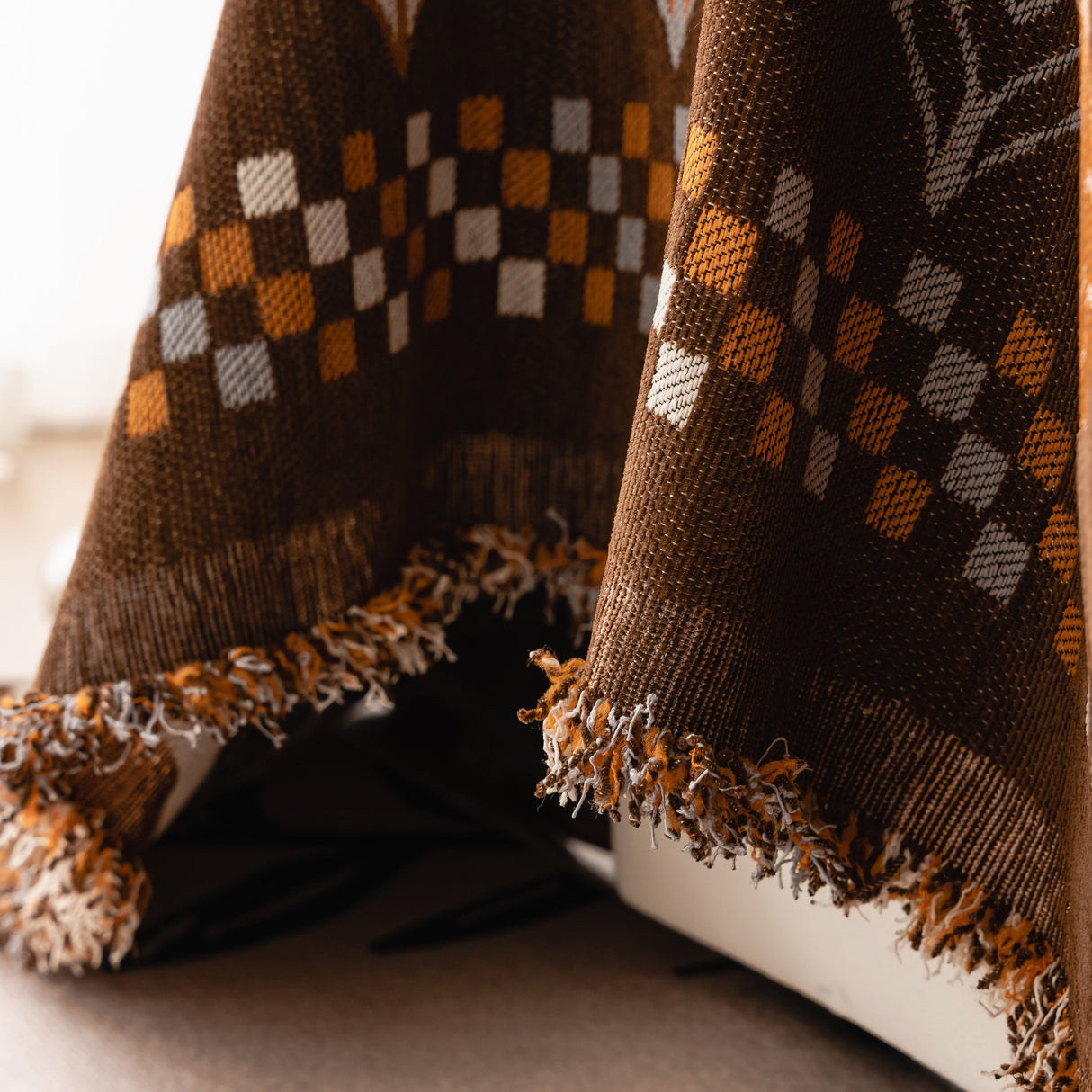 Boho Geometric Sofa Slipcovers Chenille Scratch Resistant Couch Protective Covers