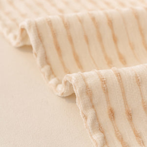 Ruffled Sofa Cover with Bowknot Decor, French Country Style Skirted Couch Slipcover