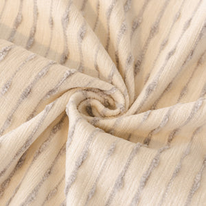 Ruffled Sofa Cover with Bowknot Decor, French Country Style Skirted Couch Slipcover