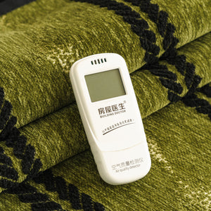 Non-Slip Sofa Cover with Thick Chenille Texture Woven Stripe Couch Protector Throw