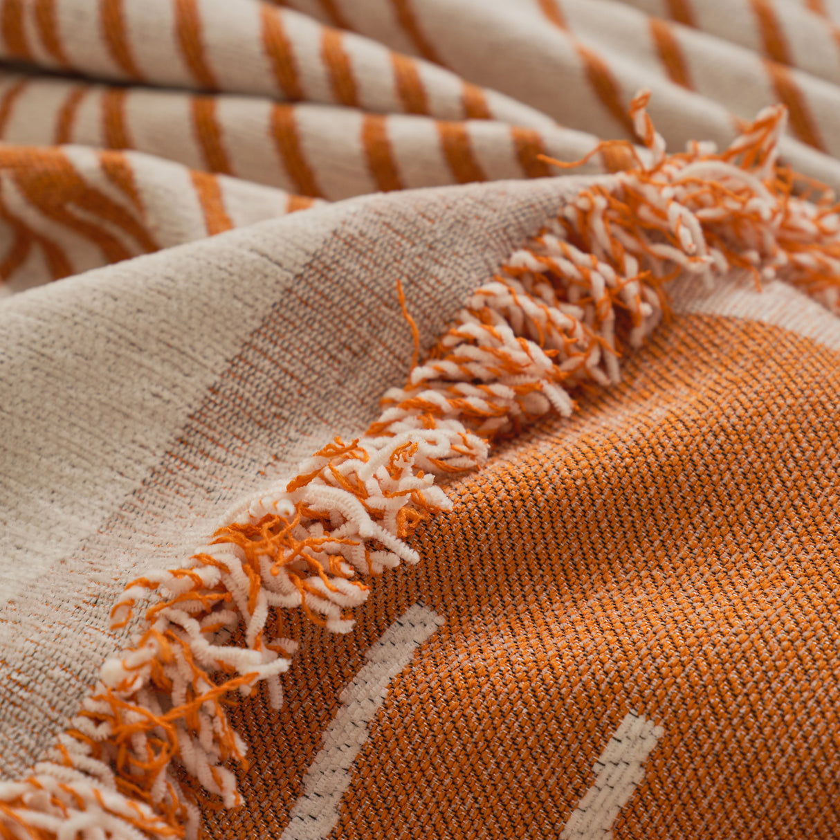 Chenille Striped Sofa Throw Blanket, Furniture Throw Covers Living Room Couch Cover