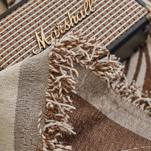 Chenille Striped Sofa Throw Blanket, Furniture Throw Covers Living Room Couch Cover