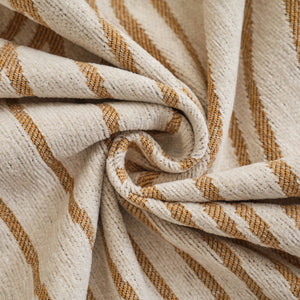 Chenille Striped Sofa Throw Blanket, Furniture Throw Covers Living Room Couch Cover