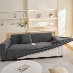Embossed Lines Couch Covers Stretchable Non-Slip & Washable Sofa Slipcovers
