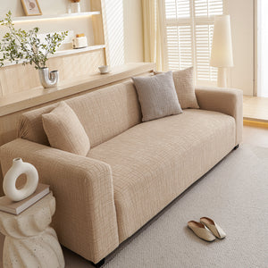 Embossed Lines Couch Covers Stretchable Non-Slip & Washable Sofa Slipcovers