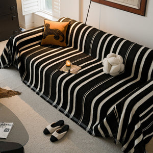 Bohemian Striped Sofa Cover, Decor Woven Throw for Couch, Loveseat, or Sectional