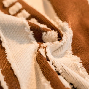 Bohemian Striped Sofa Cover, Decor Woven Throw for Couch, Loveseat, or Sectional