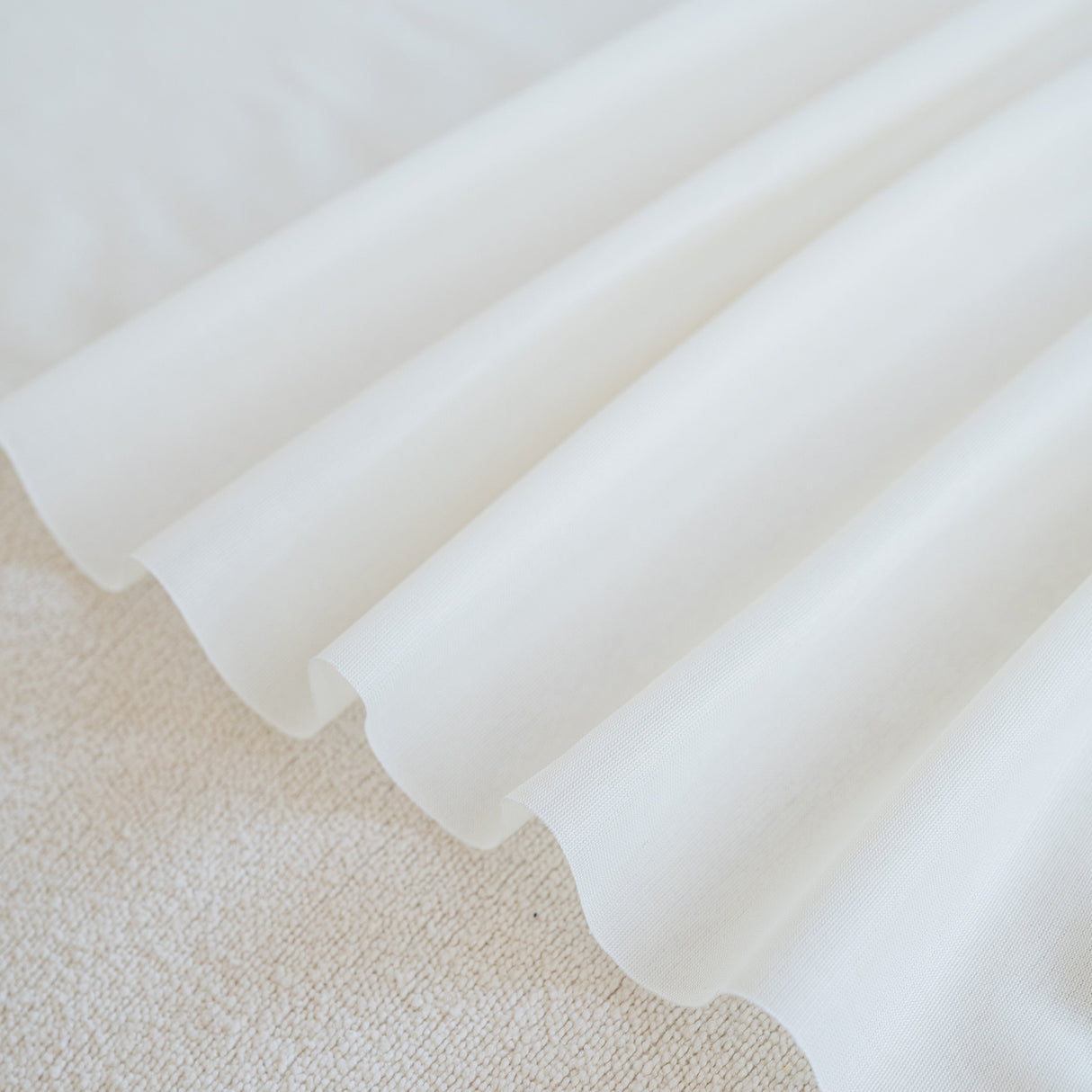 Daisy Striped Sofa Cover with Sheer Ruffle Skirt, Floral Soft Slipcover Blanket