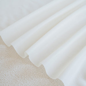 Daisy Striped Sofa Cover with Sheer Ruffle Skirt, Floral Soft Slipcover Blanket