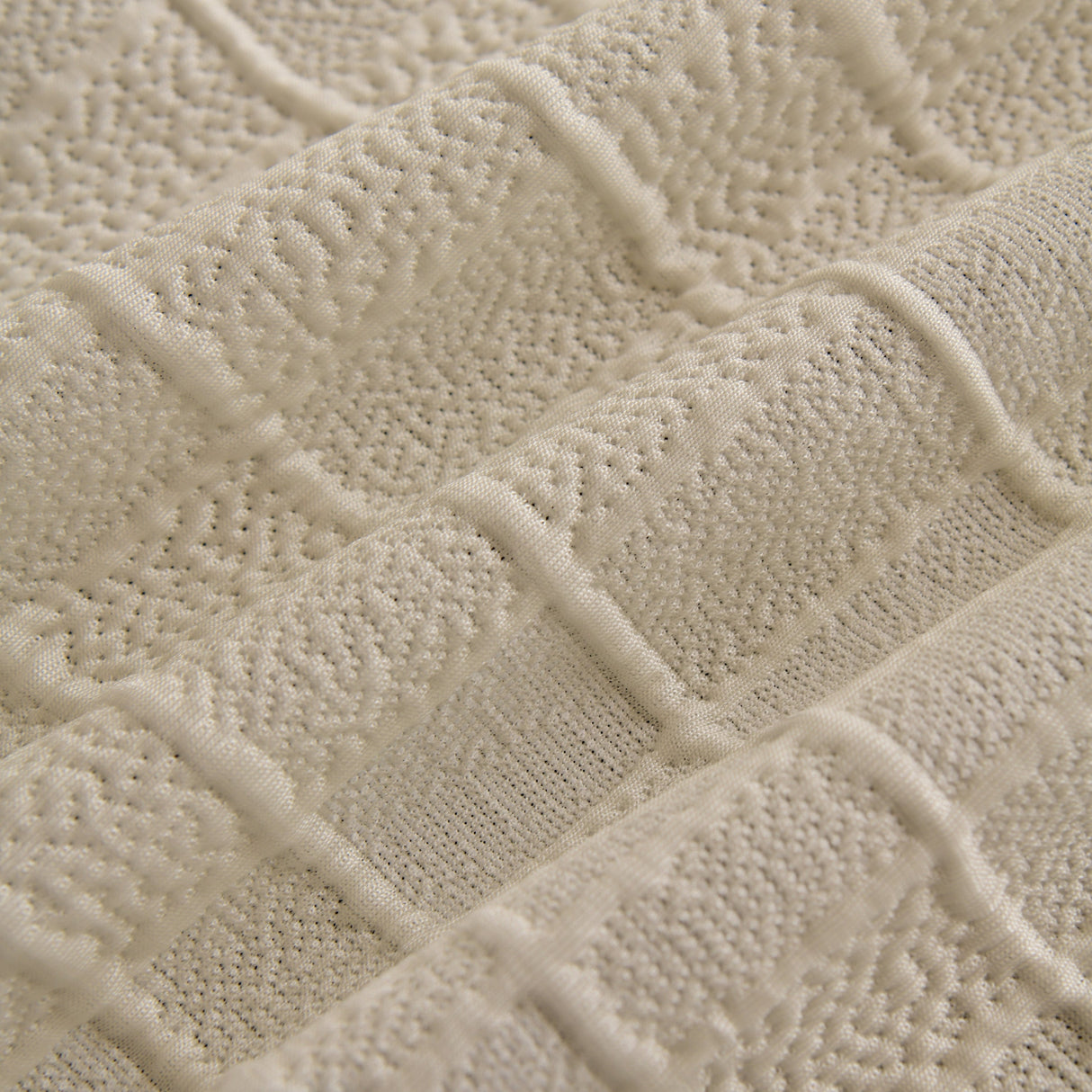 Sofa Cover Throw with Subtle Textured Stripes Lightweight Smooth Couch Slipcover