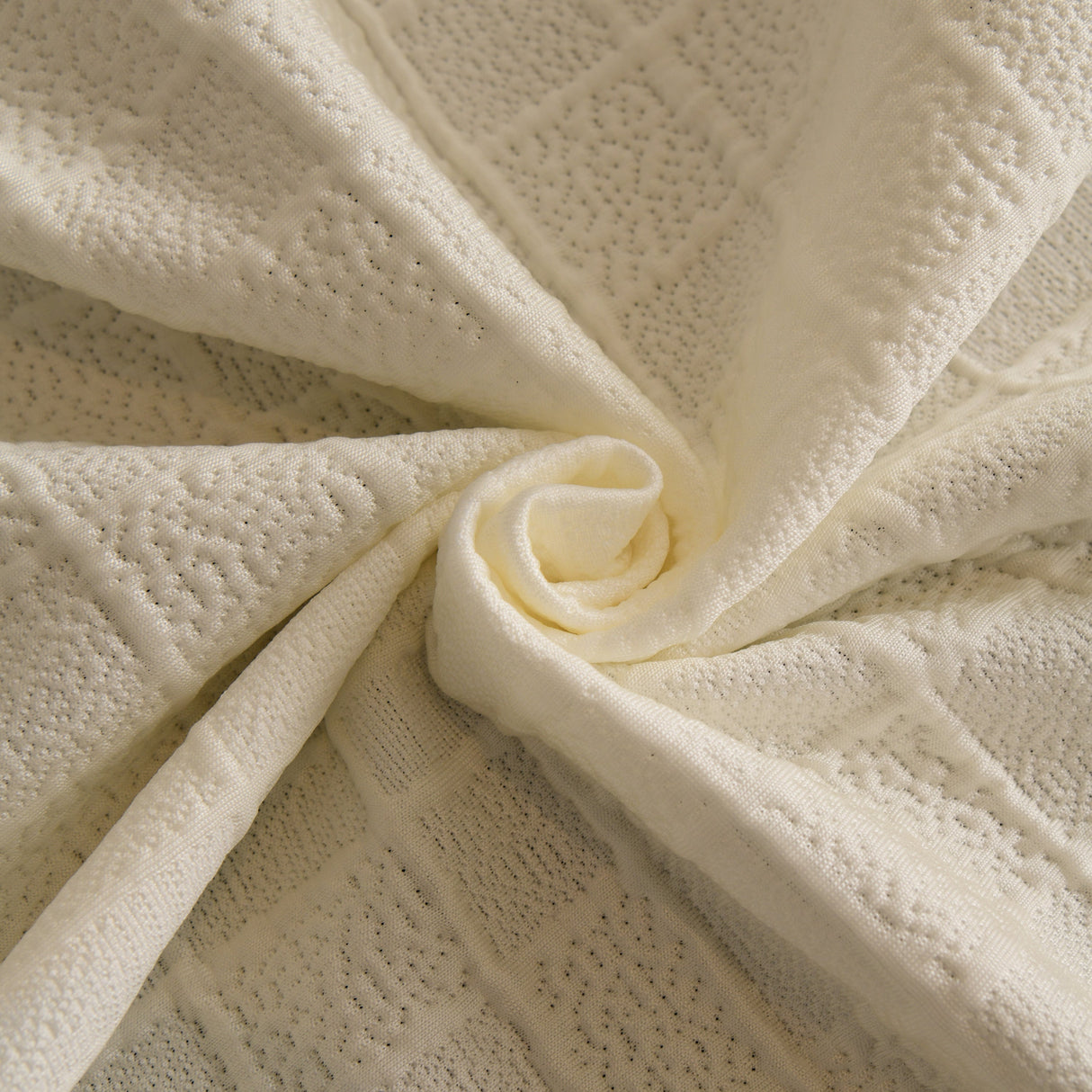 Sofa Cover Throw with Subtle Textured Stripes Lightweight Smooth Couch Slipcover