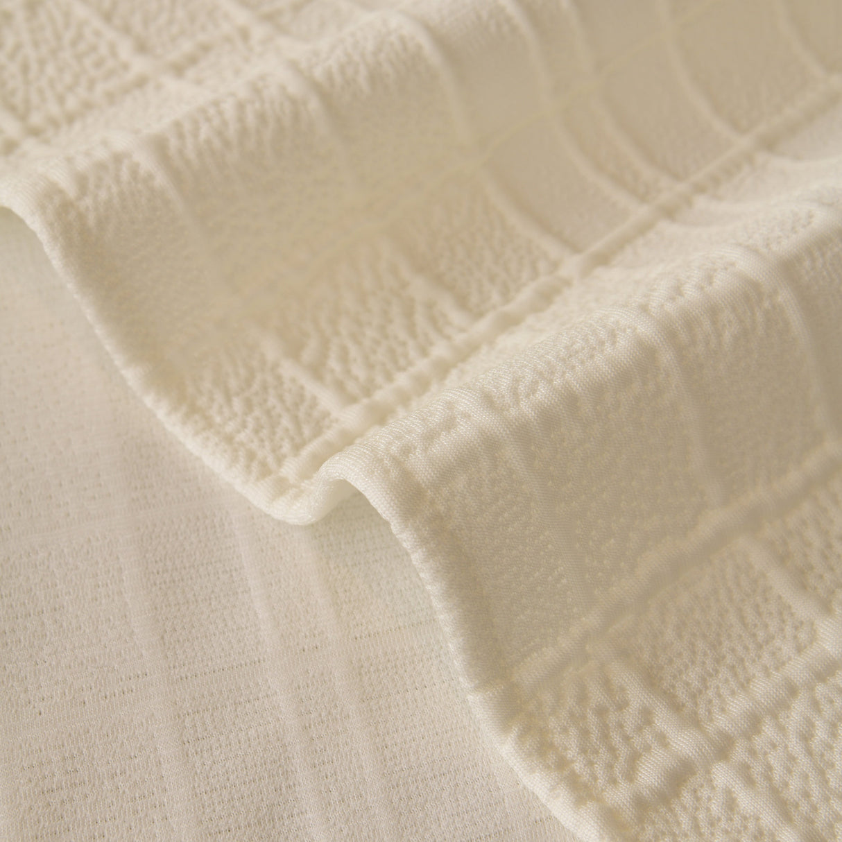 Sofa Cover Throw with Subtle Textured Stripes Lightweight Smooth Couch Slipcover