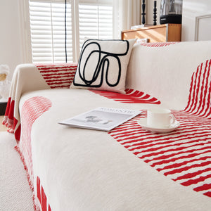 Soft Cozy Chenille Sofa Throw Blanket and Sectional Seat Covers, Scratch Resistant Sofa Couch Covers