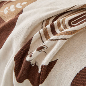 Decorative Throw Blankets for Couch Reversible Chenille Furniture Throw Covers for Sectional Sofa