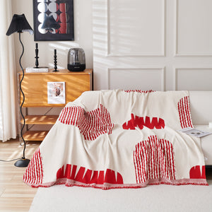 Soft Cozy Chenille Sofa Throw Blanket and Sectional Seat Covers, Scratch Resistant Sofa Couch Covers